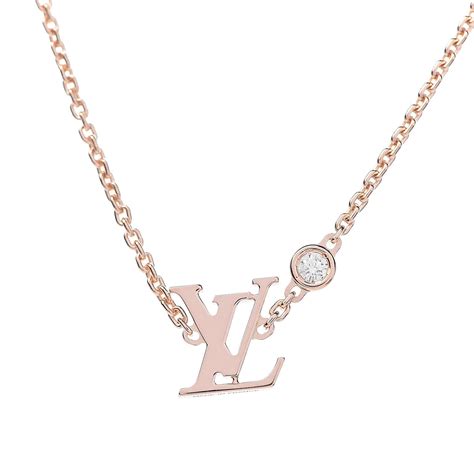 lv pink necklace|lv necklaces women's.